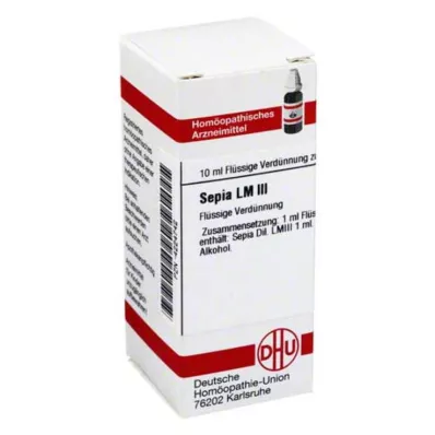 SEPIA LM III Dilution, 10 ml SEPIA LM III Dilution, 10 ml