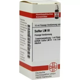 SULFUR LM III Dilution, 10 ml