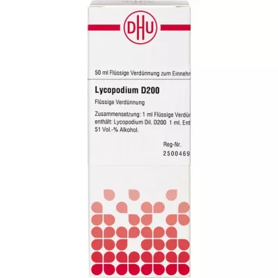 LYCOPODIUM D 200 Dilution, 50 ml