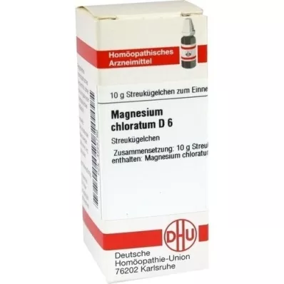 MAGNESIUM CHLORATUM D 6 globules, 10 g