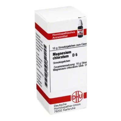 MAGNESIUM CHLORATUM D 6 globules, 10 g MAGNESIUM CHLORATUM D 6 globules, 10 g