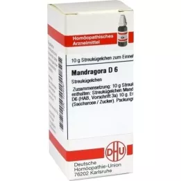 MANDRAGORA D 6 globules, 10 g