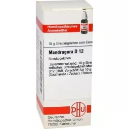 MANDRAGORA D 12 globules, 10 g