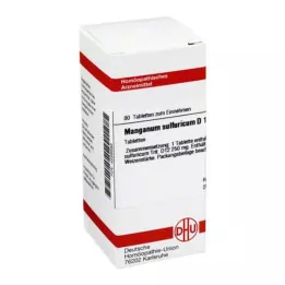 MANGANUM SULFURICUM D 12 tablets, 80 pc