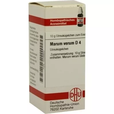 MARUM VERUM D 4 globules, 10 g