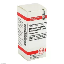 MERCURIUS SOLUBILIS Hahnemanni C 1000 globules, 10 g