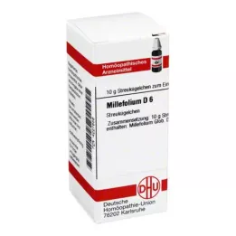 MILLEFOLIUM D 6 globules, 10 g