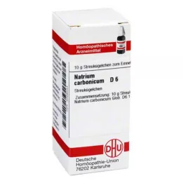 NATRIUM CARBONICUM D 6 globules, 10 g