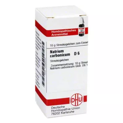 NATRIUM CARBONICUM D 6 globules, 10 g