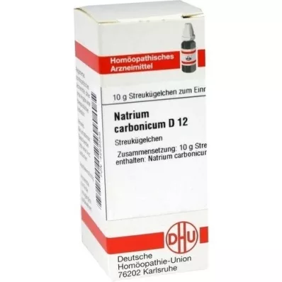 NATRIUM CARBONICUM D 12 globules, 10 g
