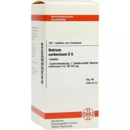 NATRIUM CARBONICUM D 6 tablets, 200 pc