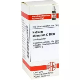 NATRIUM CHLORATUM C 1000 globules, 10 g