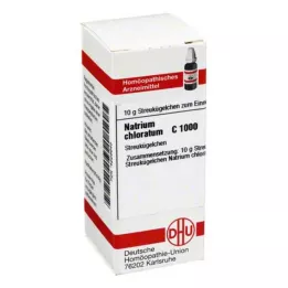 NATRIUM CHLORATUM C 1000 globules, 10 g
