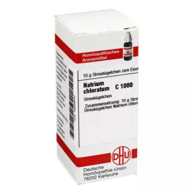 NATRIUM CHLORATUM C 1000 globules, 10 g