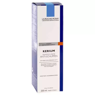 ROCHE-POSAY Kerium Dry Skin Cream Shampoo, 200 ml ROCHE-POSAY Kerium Dry Skin Cream Shampoo, 200 ml
