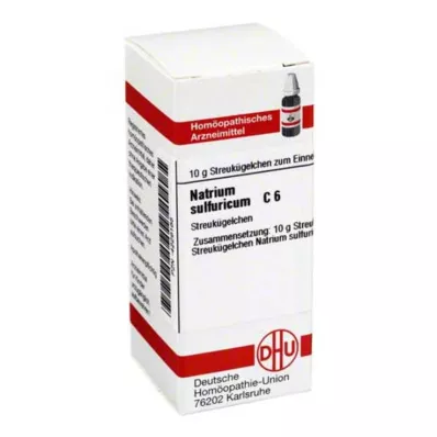 NATRIUM SULFURICUM C 6 globules, 10 g