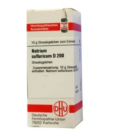 NATRIUM SULFURICUM D 200 globules, 10 g
