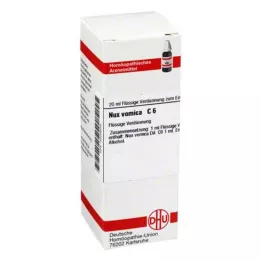 NUX VOMICA C 6 Dilution, 20 ml