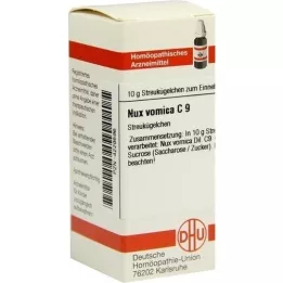 NUX VOMICA C 9 globules, 10 g