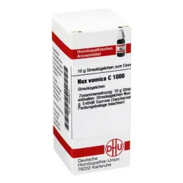 NUX VOMICA C 1000 globules, 10 g