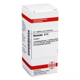 OKOUBAKA D 12 tablets, 80 pc