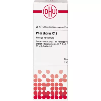 PHOSPHORUS C 12 Dilution, 20 ml