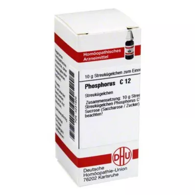 PHOSPHORUS C 12 globules, 10 g