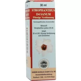 STROPHANTHUS D 4 Sanum drops, 30 ml