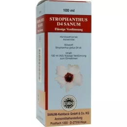 STROPHANTHUS D 4 Sanum drops, 100 ml