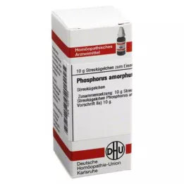 PHOSPHORUS AMORPHUS D 12 globules, 10 g