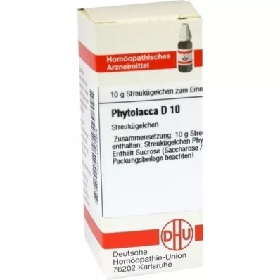 PHYTOLACCA D 10 globules, 10 g