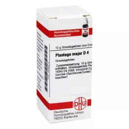 PLANTAGO MAJOR D 4 globules, 10 g
