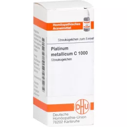 PLATINUM METALLICUM C 1000 globules, 10 g