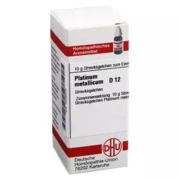PLATINUM METALLICUM D 12 globules, 10 g