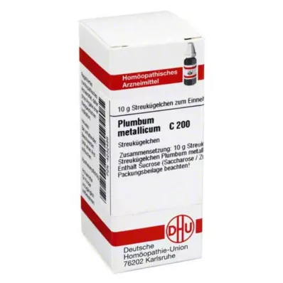 PLUMBUM METALLICUM C 200 globules, 10 g PLUMBUM METALLICUM C 200 globules, 10 g