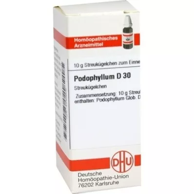PODOPHYLLUM D 30 globules, 10 g