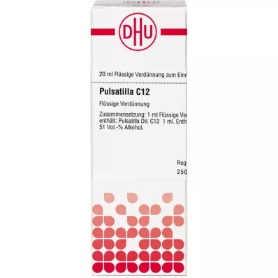 PULSATILLA C 12 Dilution, 20 ml