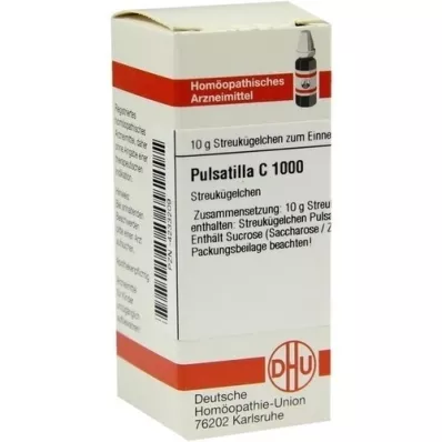 PULSATILLA C 1000 globules, 10 g