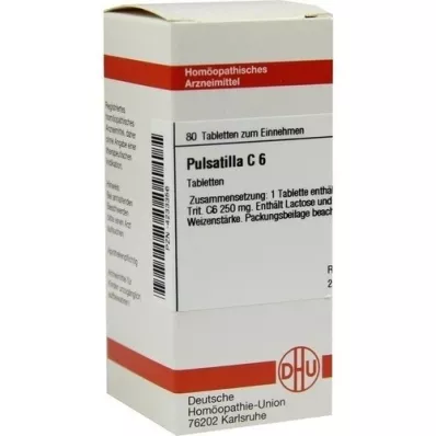 PULSATILLA C 6 tablets, 80 pc