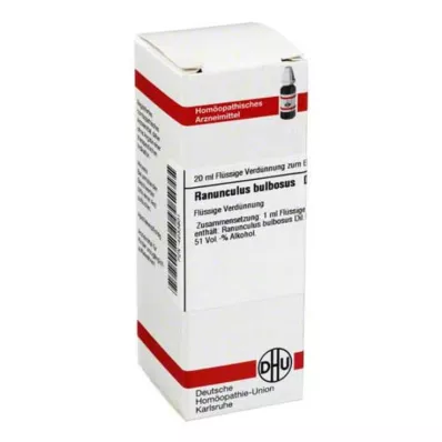 RANUNCULUS BULBOSUS D 12 Dilution, 20 ml RANUNCULUS BULBOSUS D 12 Dilution, 20 ml