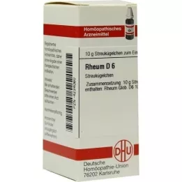 RHEUM D 6 globules, 10 g