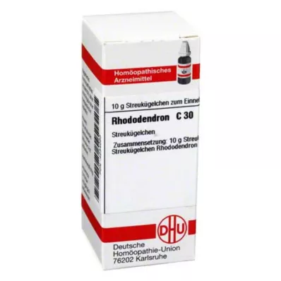 RHODODENDRON C 30 globules, 10 g