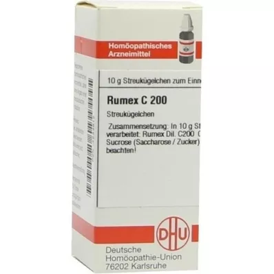RUMEX C 200 globules, 10 g
