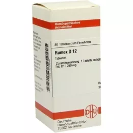 RUMEX D 12 tablets, 80 pc