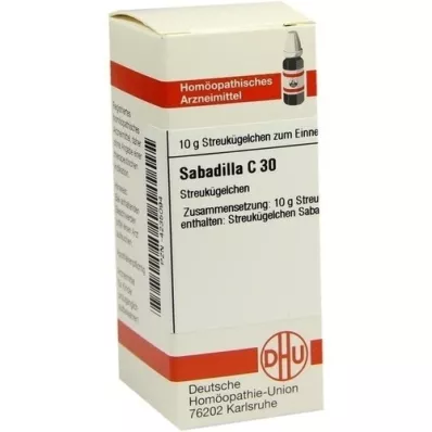SABADILLA C 30 globules, 10 g