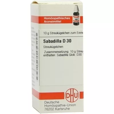 SABADILLA D 30 globules, 10 g