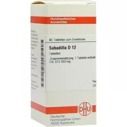 SABADILLA D 12 tablets, 80 pc