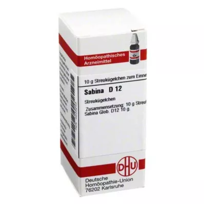 SABINA D 12 globules, 10 g SABINA D 12 globules, 10 g