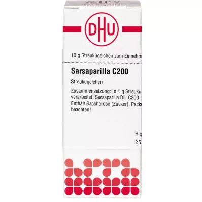 SARSAPARILLA C 200 globules, 10 g