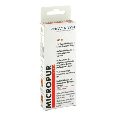 MICROPUR forte MF 1T tablets, 100 pcs